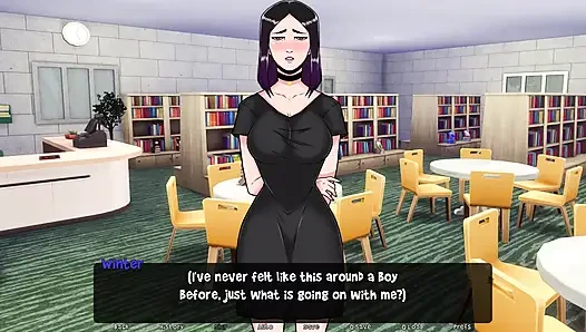 Kötülüğün şafağı: kolej seksi, lütfen içime boşal ve amımı dölle doldur ep 17