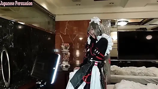 Cosplayer with Pure Image Reveals Secret Side, Post-event Mood Turns Into Intimate Secret Encounter