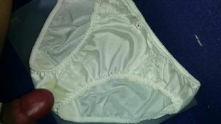 Cum on white panty (Diva)