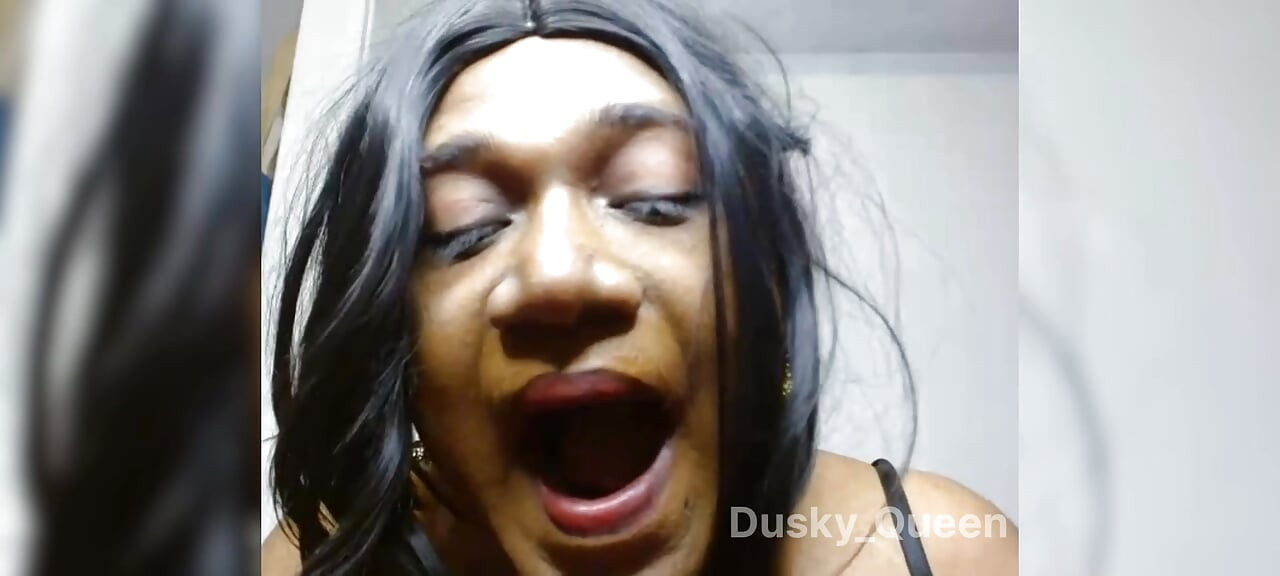 Shemale Akhila Blowjob with Huge dildo for Her Step Brother