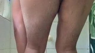 Shower ass video