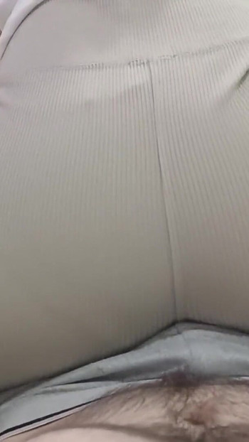 Memorable moment from "DRY HUMP - classmate in new leggings is very hot"