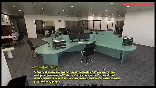 Возбужденная неверная жена звонит мужу на видео, пока у нее толстый член на ее лице - идеальная домохозяйка 08 от k4Soft