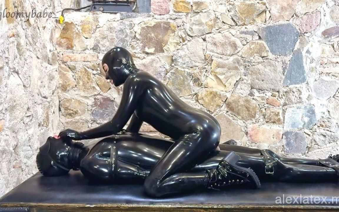 Lying Bondage Domination, Full - Alex Latex