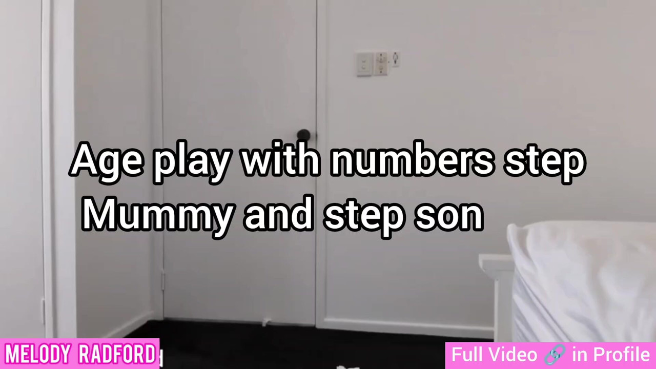 Age play with numbers step Mummy and step son Melody Radford XXX