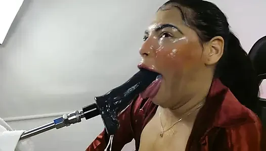 Sert gırtlağına kadar alma