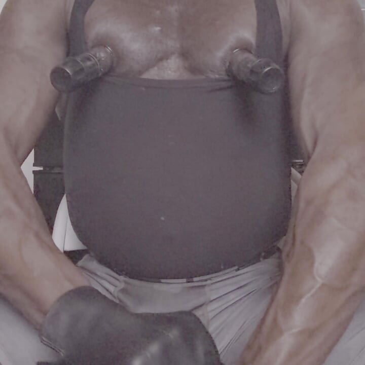 Tit Pump & Black Muscle Butt Prostate Hit