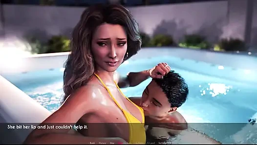 Awam sophia dan sam lagi asik ngentot hottub