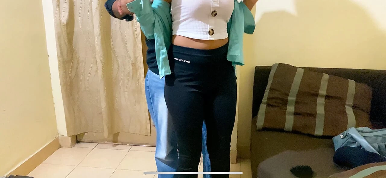 Girl Brings Neighbor’s Girlfriend To Her House For First Time To Have Sex With Neighbor For The First Time,Neighbor seduced Her