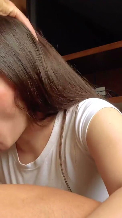 Deepthroat Big Cock Sucking Slut Slurps Sloppy Cumshot Before Swallowing | Clip 1