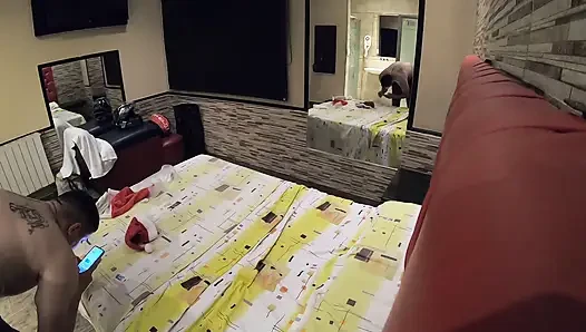 Mature Woman Has Sex with a Young Colombian Man in Buenos Aires