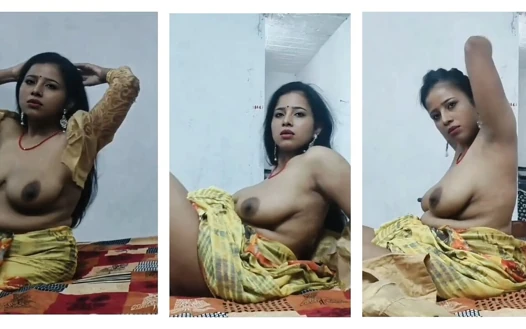 Season 345. Bhabhi Wearing Sarees and Fuck with Boyfriend