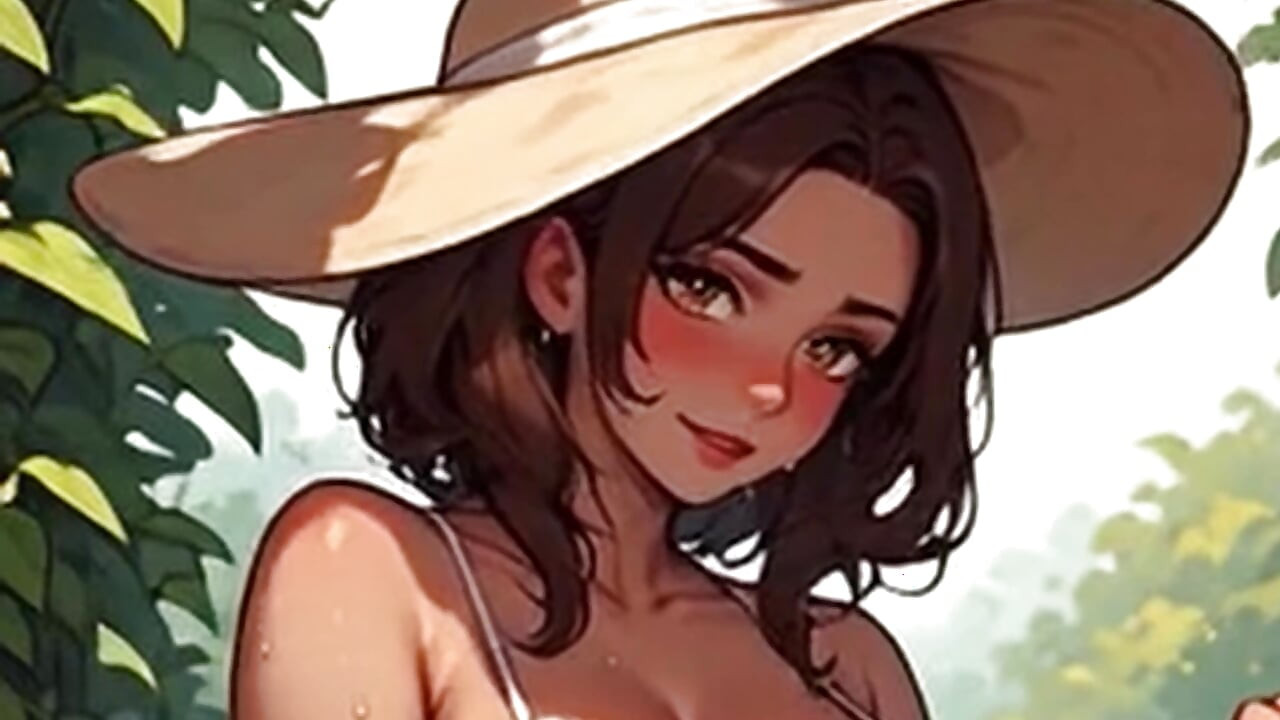 Waifu Garden lady pov completo vid - calcinha ao lado penetração e banco close-up fodendo