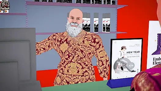 Indische desi bhabhi wird von reichem altem mann in haveli hart gefickt