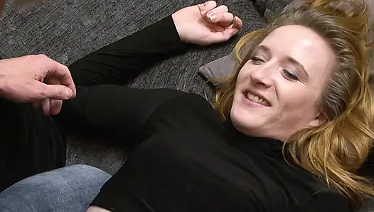 Hairy redhead stepsister gets fucked and creampied from her stepbro