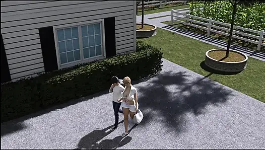 Milf creek #24 - johannes lagi asik jalan-jalan sama anne... Johannes melihat semua wanita berpakaian