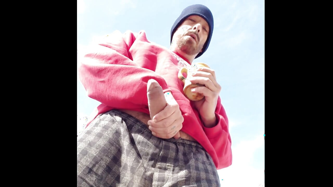 นักสูบบุหรี่กาแฟฤดูหนาว