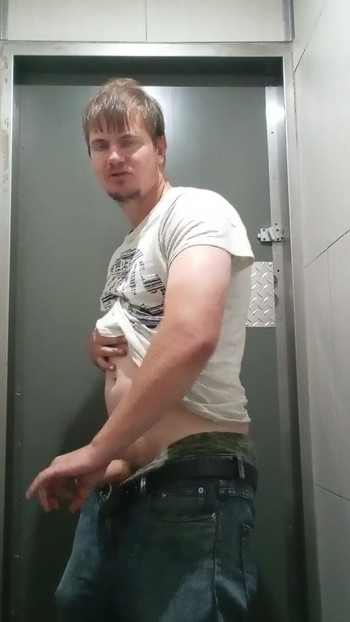 Key moment from "Played with my cock & ass at hospital and ejaculated  to get 1 million subscribers"