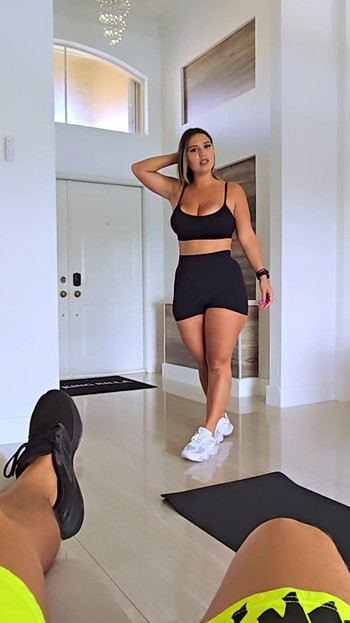 Must-share moment from "MY HOT YOGA TEACHER COUGHT ME JERKING OFF TO HER !"