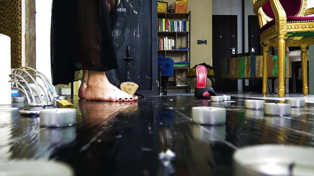 Chastity Femdom Dirty Foot Humiliation