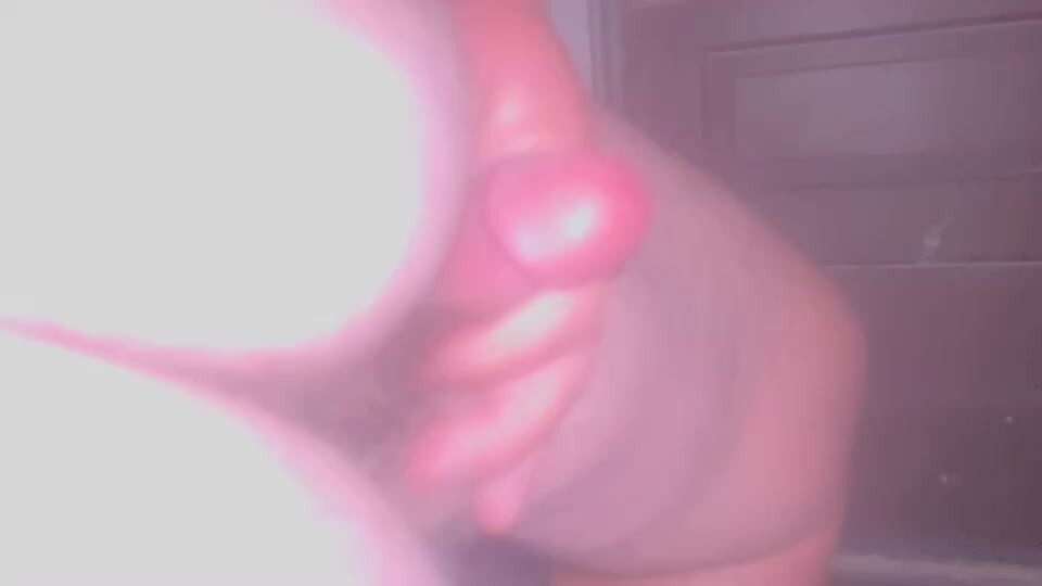 Bear Jerking his cock
