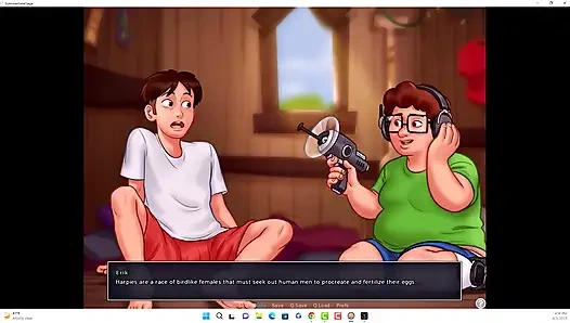 Yaz mevsimi efsanesi - Johannes ve Erik Iwanka'yı izledi, Iwanka Johannes'e kamerada sakso çekti