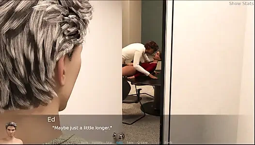 Проект «Горячая жена» No44: Аарон кончает по всей Эмили, пока Йоханнес наблюдал