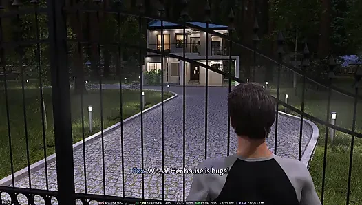 Первокурсница - сезон 1, эпизод 1 - часть 3D порно игра, полная история
