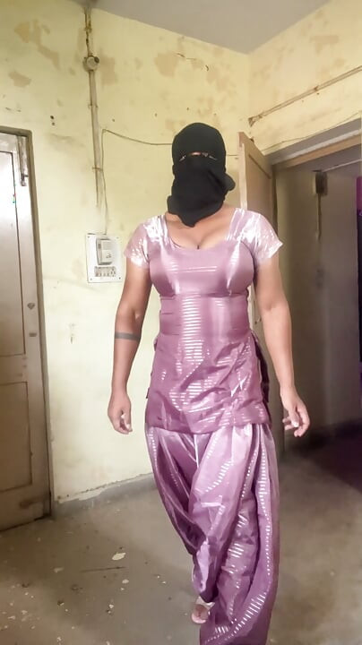 絲滑亮面緞質套裝沙瓦爾印度變裝新娘
