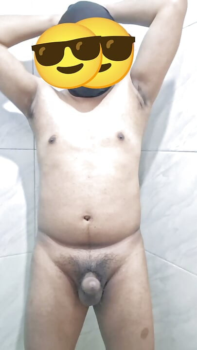 Masturbating My Big Fat Cock