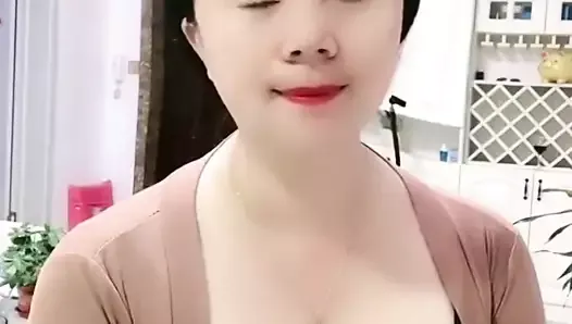 Big Tit Asian MILF Masturbating