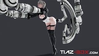 Tiaz-3dx quente 3D sexo hentai compilação - 48