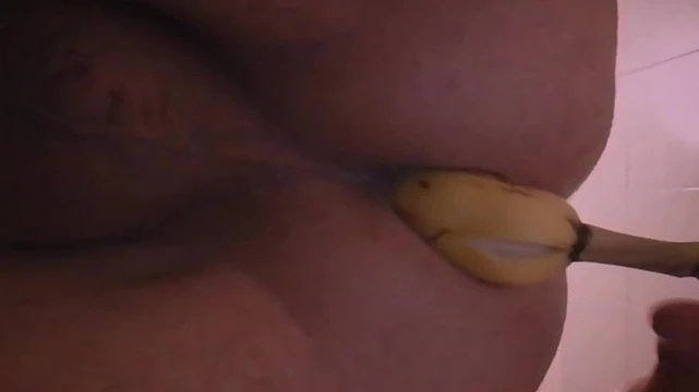 Loves banana in my asshole