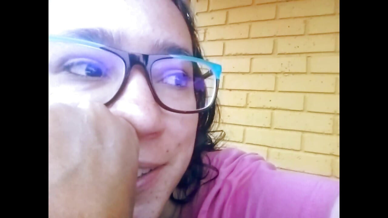 I Touch My Pussy on the Balcony and the Neighbors Watch Me From the Window