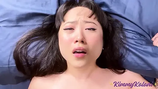 POV Asian Babe has Intense Beautiful Agony Orgasm -ASMR