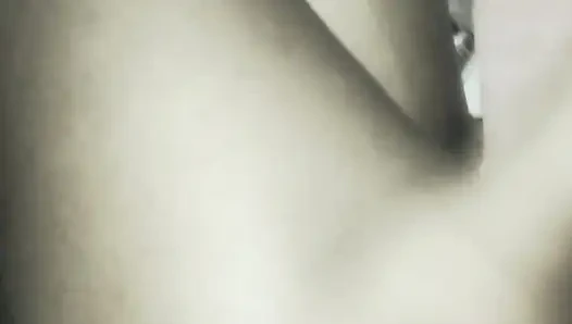 Throwing the stuff in her sister-in-law's mouth