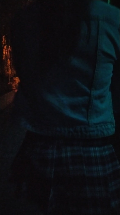 Walking in a short skirt 2