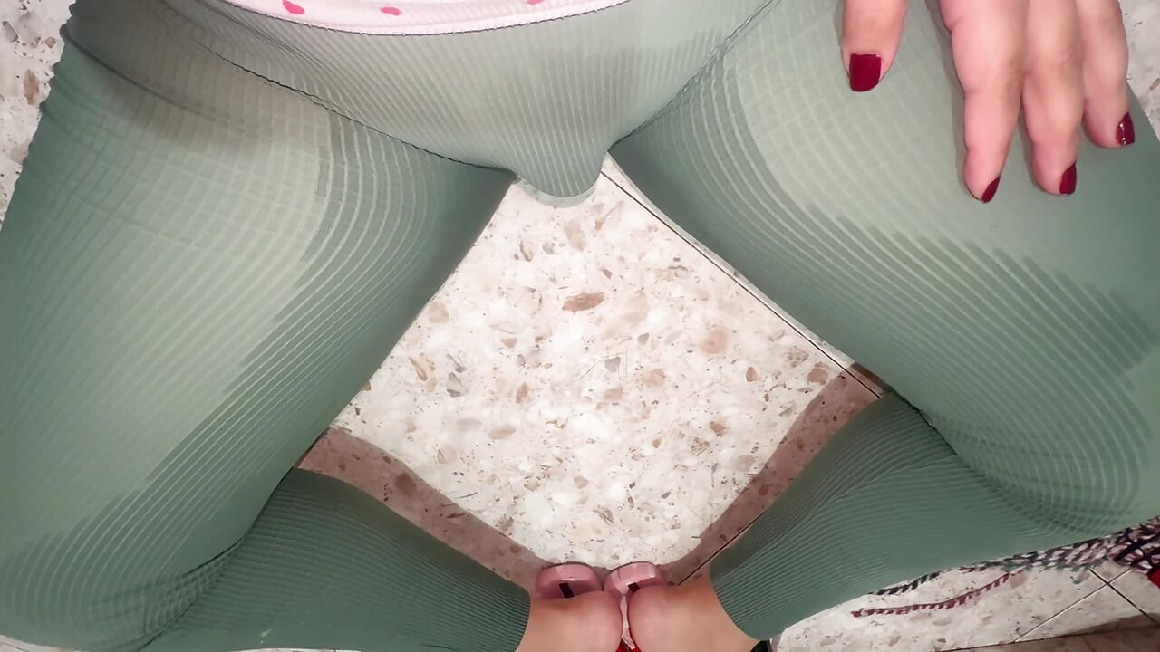 Wet fingers inside a young girl's pussy