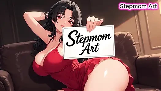 JOI Stepmom Dripping Sofa Play - Come with me 100% You'll cum - Dirty Talk