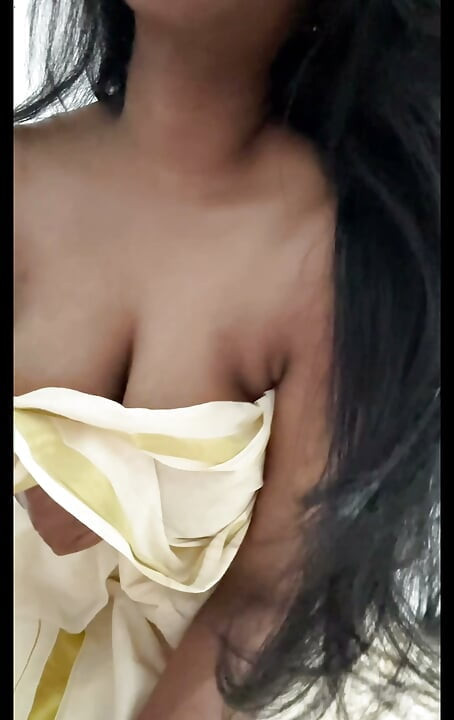 Asian girl showing her big boobs while masturbation