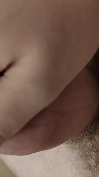 Key moment from "Real homemade cumshot of a hairy unshaven in the bathroom. Mobile Video for Women"