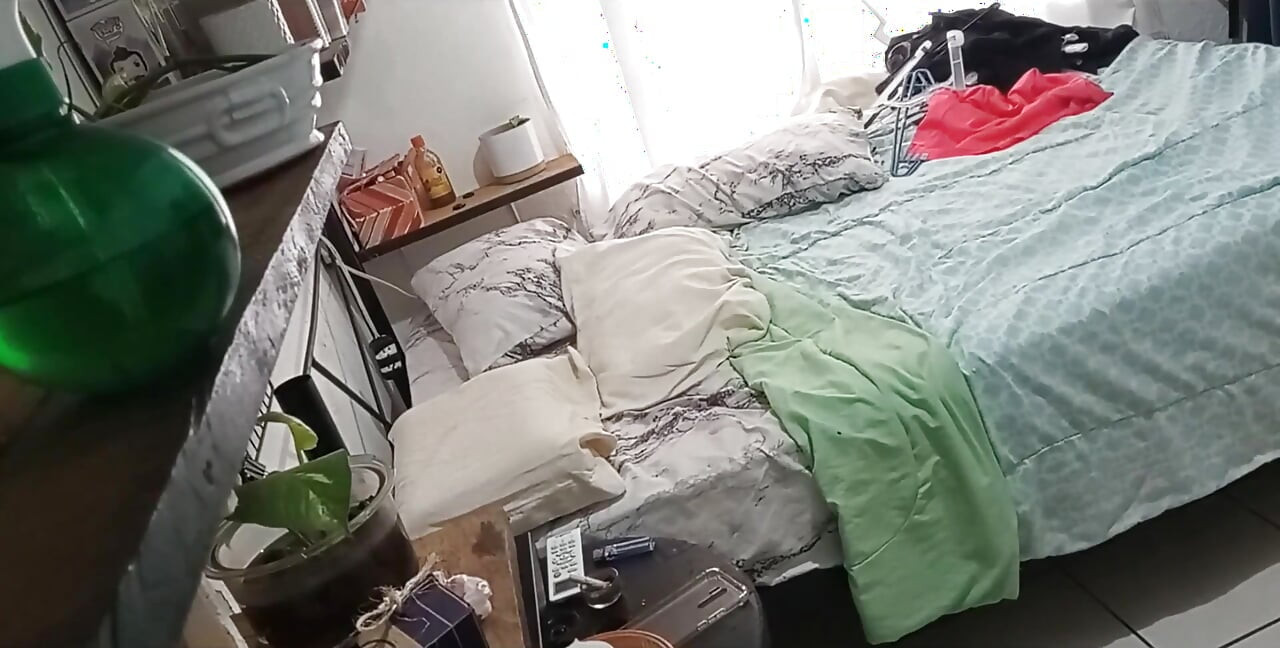 Mature MILF Cleaning Her Room 1