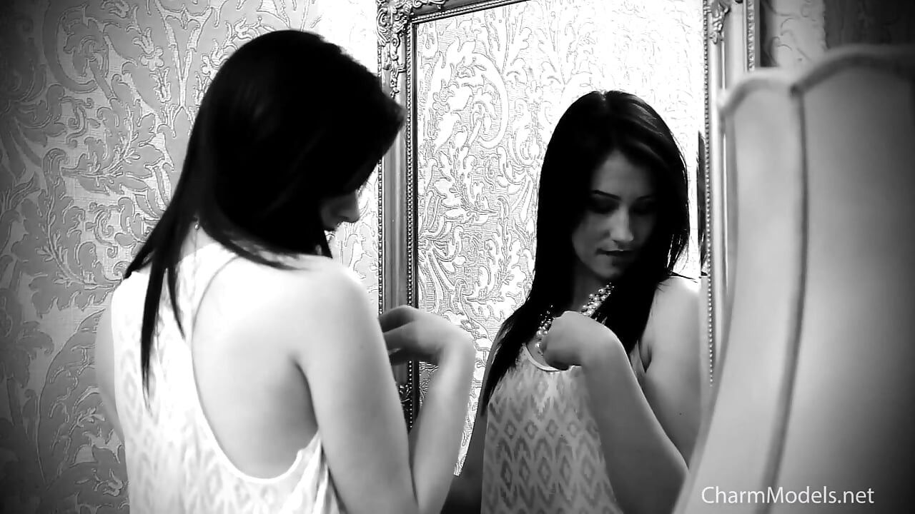 Sabrina Sexy at the Mirror