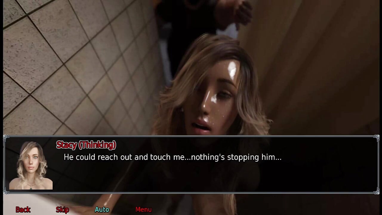 The office wife #20 - A Stranger cum all over Stacy's ass.