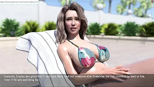 Awam - Sophia'nın arkasında Sam masaj losyonu