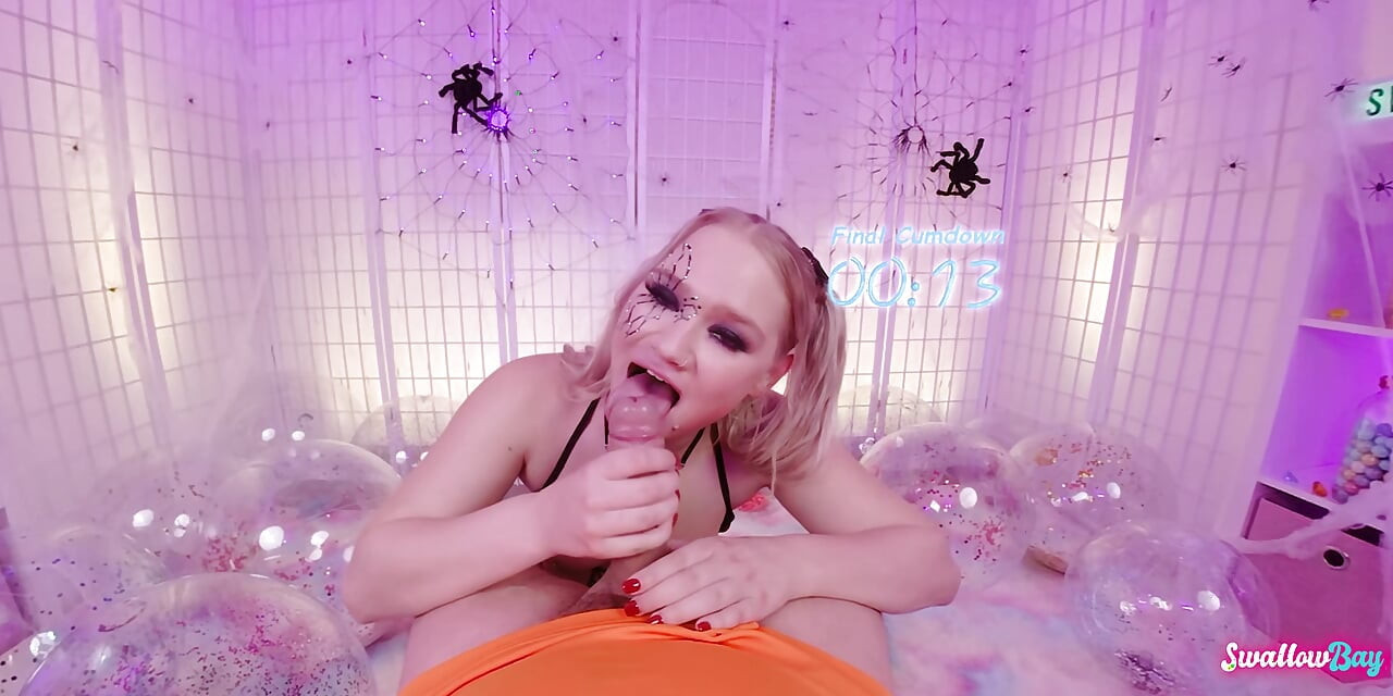 Halloween Deep Sucking with Harley King