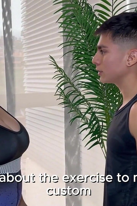 This MILF Bitch Decided to Take Some Gym Classes with Me and We Ended up Doing Cardio