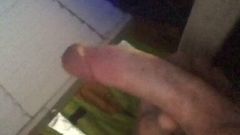 BOY WITH CURVED COCK HAS HUGE CUMSHOT