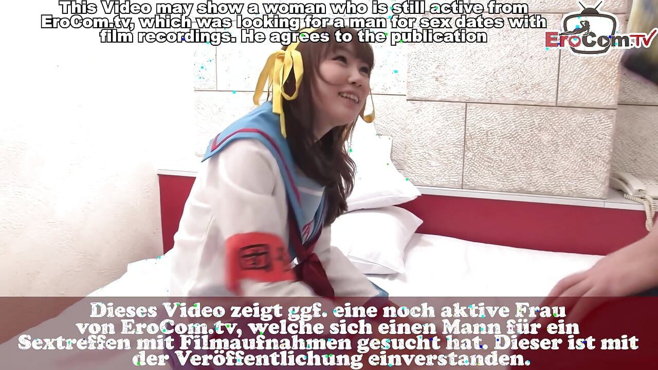 Shy Japanese 18 teen gets fucked for the first time