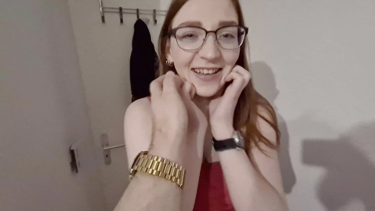 Redhead hobby whore fucked and kicked out